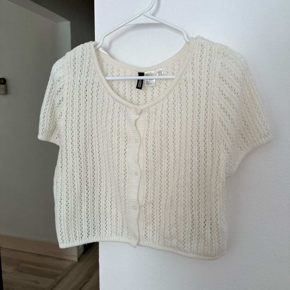 H&M crop blouse